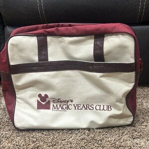 Maroon and Cream Bag